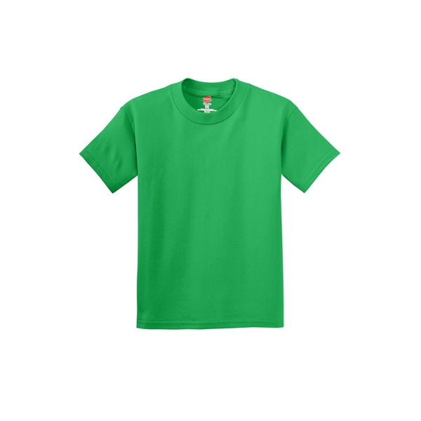 Hanes - Youth Authentic 100% Cotton T-Shirt. - Hanes - Youth Authentic 100% Cotton T-Shirt. - Image 14 of 15