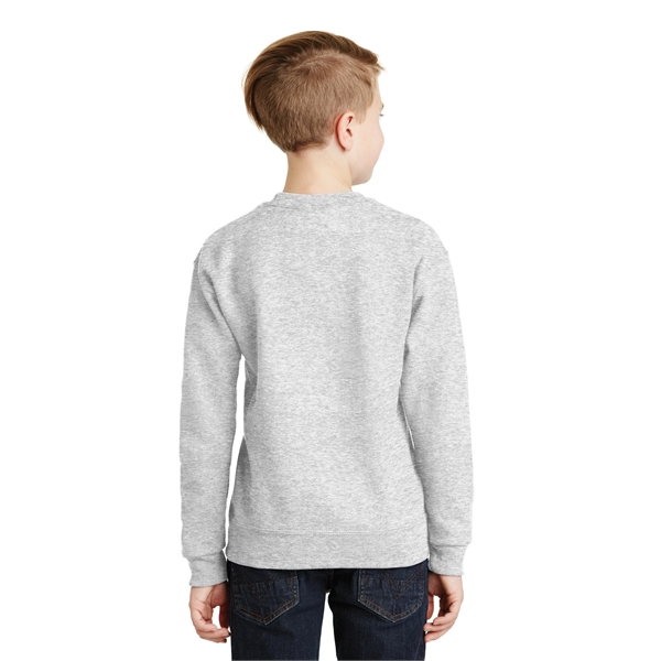 Jerzees - Youth NuBlend Crewneck Sweatshirt. - Jerzees - Youth NuBlend Crewneck Sweatshirt. - Image 1 of 37