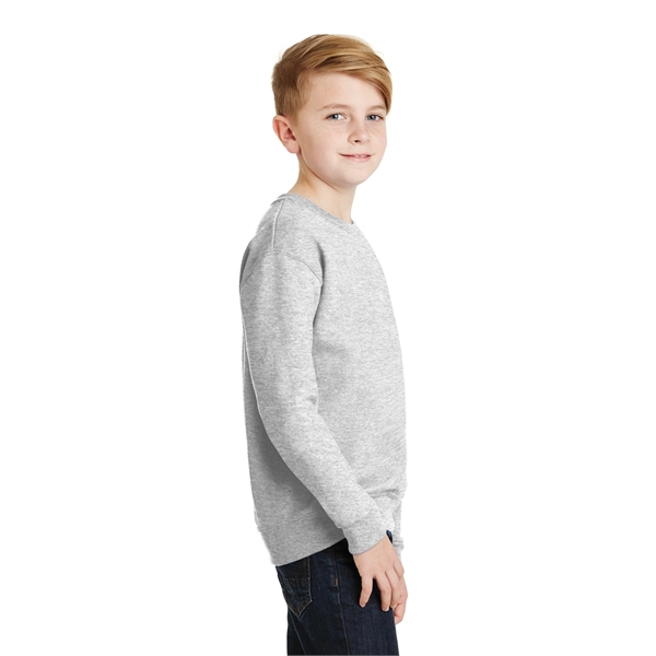 Jerzees - Youth NuBlend Crewneck Sweatshirt. - Jerzees - Youth NuBlend Crewneck Sweatshirt. - Image 17 of 37