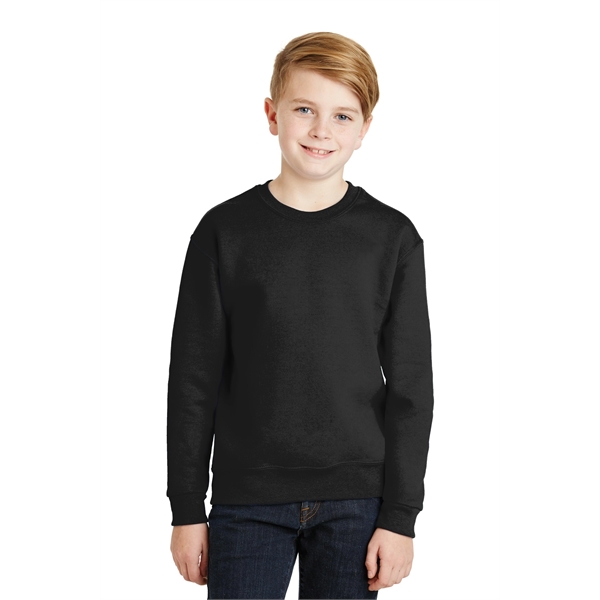 Jerzees - Youth NuBlend Crewneck Sweatshirt. - Jerzees - Youth NuBlend Crewneck Sweatshirt. - Image 8 of 37