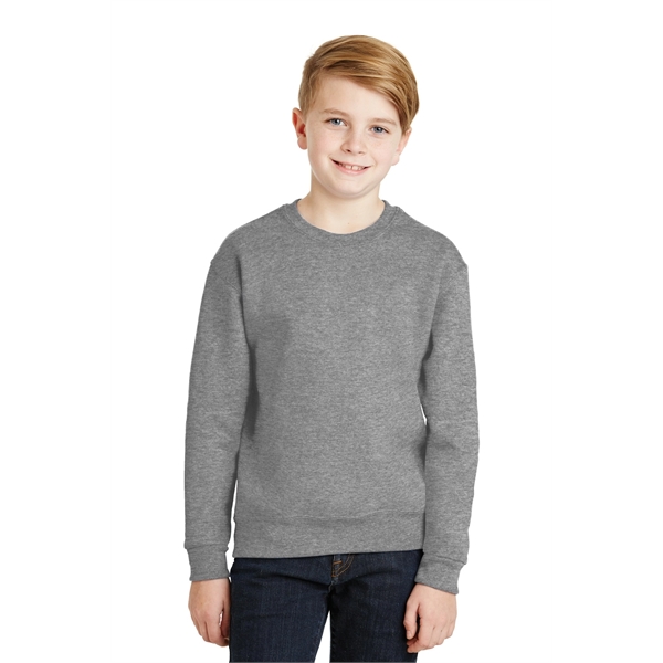 Jerzees - Youth NuBlend Crewneck Sweatshirt. - Jerzees - Youth NuBlend Crewneck Sweatshirt. - Image 13 of 37