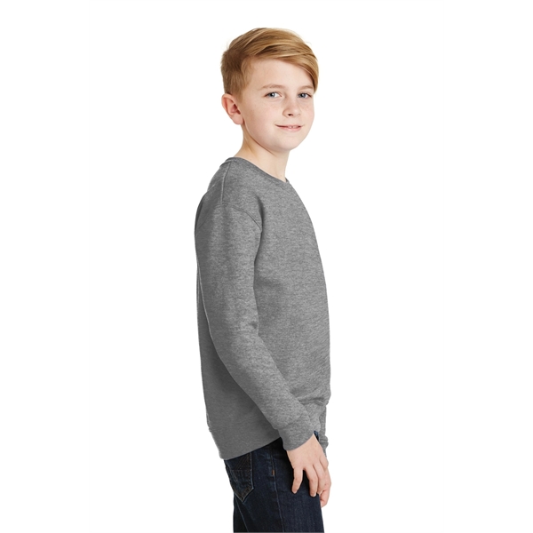 Jerzees - Youth NuBlend Crewneck Sweatshirt. - Jerzees - Youth NuBlend Crewneck Sweatshirt. - Image 16 of 37