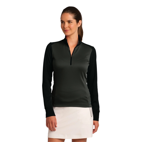 Nike Women's Dri-FIT 1/2-Zip Cover-Up. - Nike Women's Dri-FIT 1/2-Zip Cover-Up. - Image 11 of 12