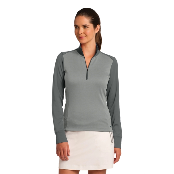 Nike Women's Dri-FIT 1/2-Zip Cover-Up. - Nike Women's Dri-FIT 1/2-Zip Cover-Up. - Image 10 of 12