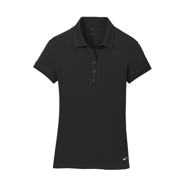 Nike Women's Dri-FIT Solid Icon Pique Modern Fit Polo. - Nike Women's Dri-FIT Solid Icon Pique Modern Fit Polo. - Image 9 of 35