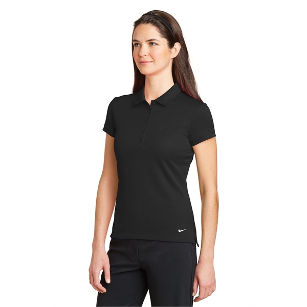 Nike Women's Dri-FIT Solid Icon Pique Modern Fit Polo. - Nike Women's Dri-FIT Solid Icon Pique Modern Fit Polo. - Image 10 of 35