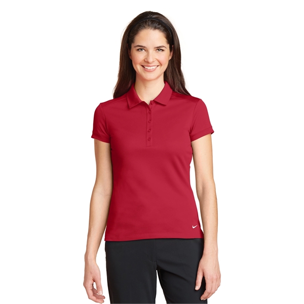 Nike Women's Dri-FIT Solid Icon Pique Modern Fit Polo. - Nike Women's Dri-FIT Solid Icon Pique Modern Fit Polo. - Image 3 of 35