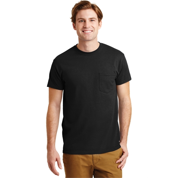 Gildan - DryBlend 50 Cotton/50 Poly Pocket T-Shirt. - Gildan - DryBlend 50 Cotton/50 Poly Pocket T-Shirt. - Image 26 of 45