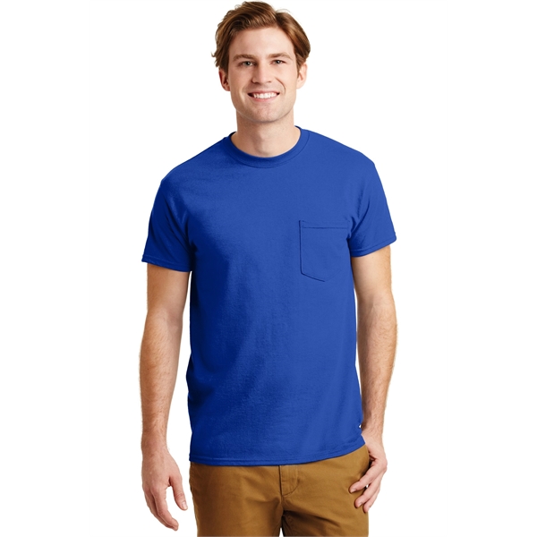 Gildan - DryBlend 50 Cotton/50 Poly Pocket T-Shirt. - Gildan - DryBlend 50 Cotton/50 Poly Pocket T-Shirt. - Image 33 of 45