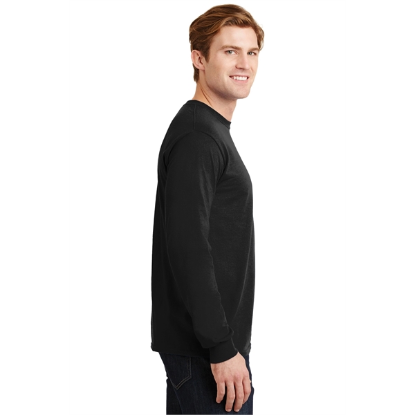 Gildan - DryBlend 50 Cotton/50 Poly Long Sleeve T-Shirt. - Gildan - DryBlend 50 Cotton/50 Poly Long Sleeve T-Shirt. - Image 4 of 75