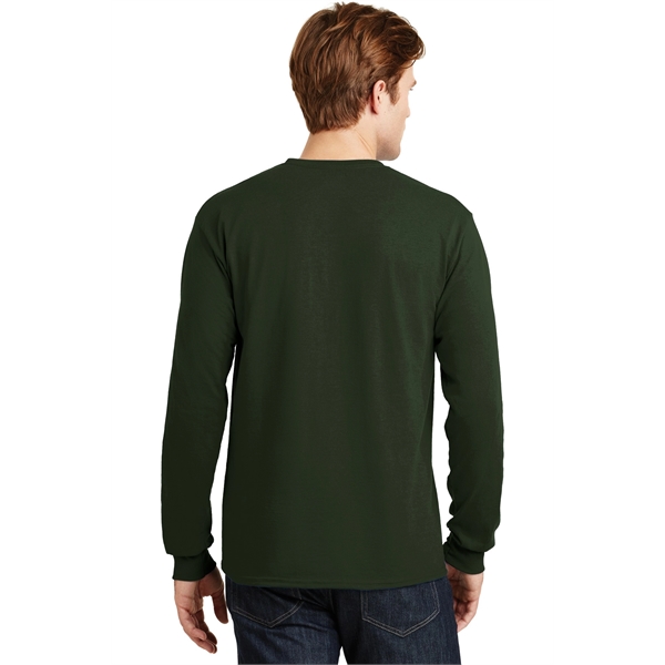 Gildan - DryBlend 50 Cotton/50 Poly Long Sleeve T-Shirt. - Gildan - DryBlend 50 Cotton/50 Poly Long Sleeve T-Shirt. - Image 6 of 75