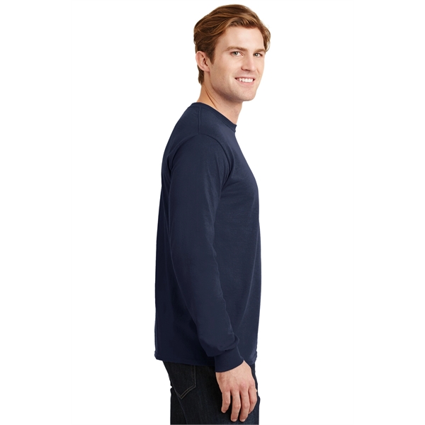 Gildan - DryBlend 50 Cotton/50 Poly Long Sleeve T-Shirt. - Gildan - DryBlend 50 Cotton/50 Poly Long Sleeve T-Shirt. - Image 10 of 75