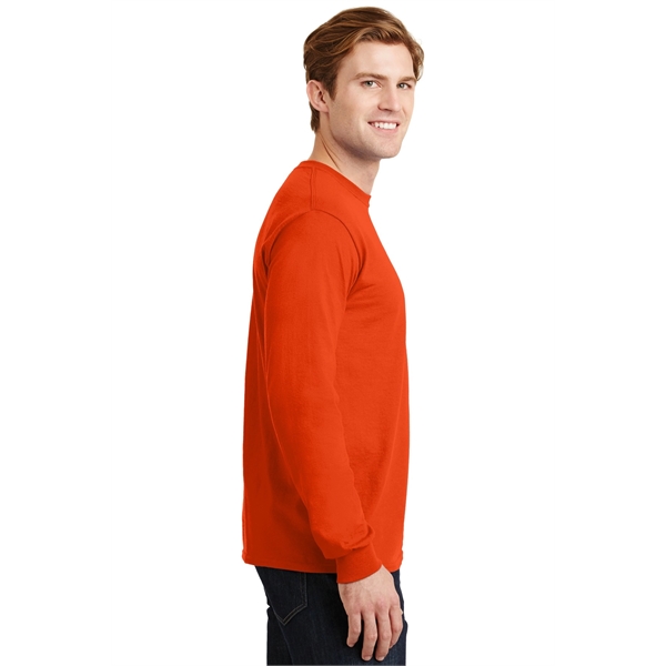 Gildan - DryBlend 50 Cotton/50 Poly Long Sleeve T-Shirt. - Gildan - DryBlend 50 Cotton/50 Poly Long Sleeve T-Shirt. - Image 13 of 75