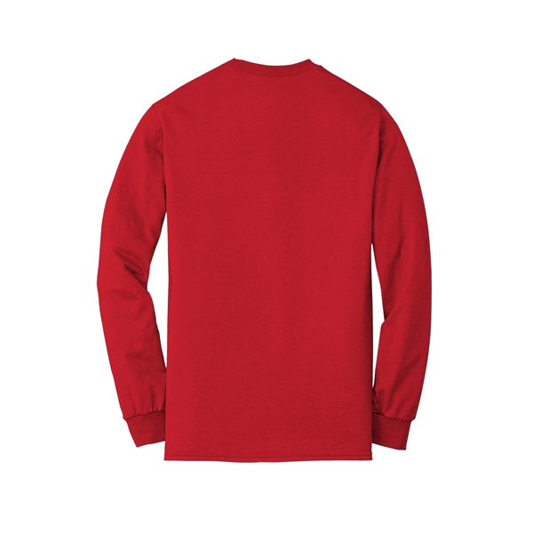 Gildan - DryBlend 50 Cotton/50 Poly Long Sleeve T-Shirt. - Gildan - DryBlend 50 Cotton/50 Poly Long Sleeve T-Shirt. - Image 17 of 75
