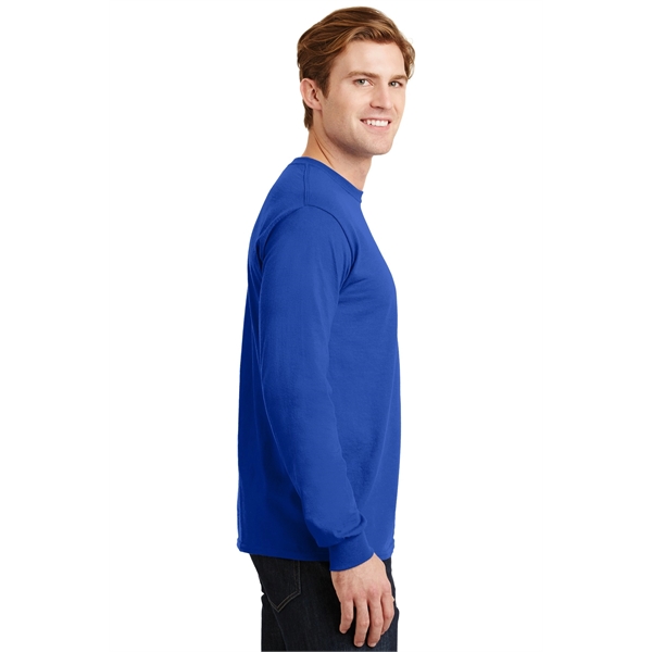 Gildan - DryBlend 50 Cotton/50 Poly Long Sleeve T-Shirt. - Gildan - DryBlend 50 Cotton/50 Poly Long Sleeve T-Shirt. - Image 19 of 75