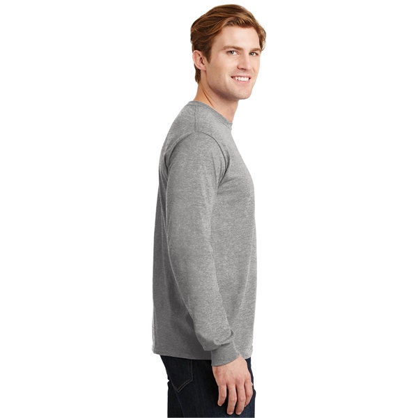 Gildan - DryBlend 50 Cotton/50 Poly Long Sleeve T-Shirt. - Gildan - DryBlend 50 Cotton/50 Poly Long Sleeve T-Shirt. - Image 22 of 75