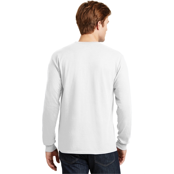 Gildan - DryBlend 50 Cotton/50 Poly Long Sleeve T-Shirt. - Gildan - DryBlend 50 Cotton/50 Poly Long Sleeve T-Shirt. - Image 27 of 75