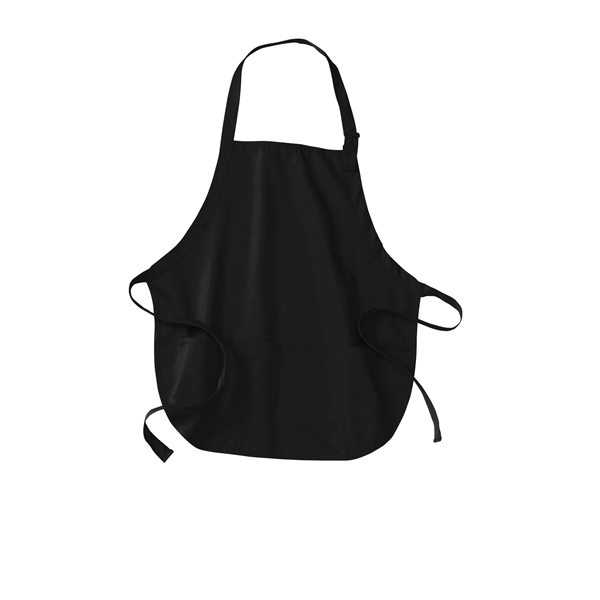 Port Authority Medium-Length Apron with Pouch Pockets. - Port Authority Medium-Length Apron with Pouch Pockets. - Image 14 of 35