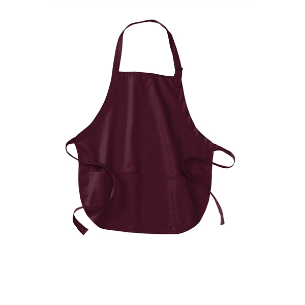 Port Authority Medium-Length Apron with Pouch Pockets. - Port Authority Medium-Length Apron with Pouch Pockets. - Image 16 of 35