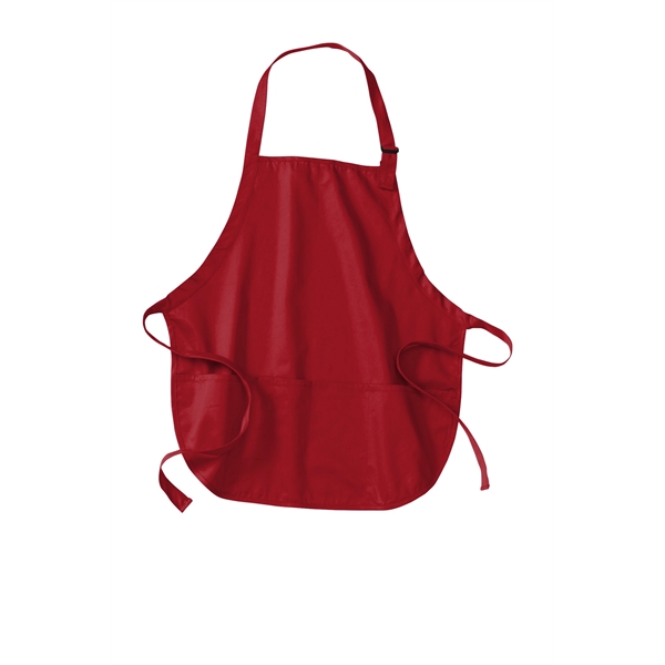 Port Authority Medium-Length Apron with Pouch Pockets. - Port Authority Medium-Length Apron with Pouch Pockets. - Image 17 of 35