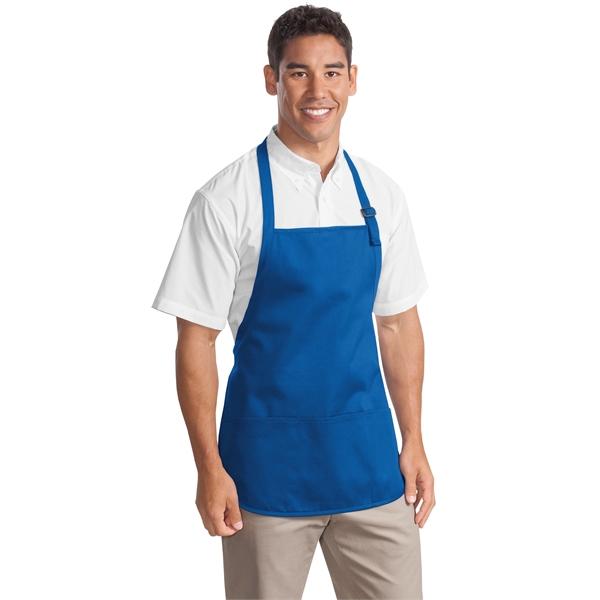 Port Authority Medium-Length Apron with Pouch Pockets. - Port Authority Medium-Length Apron with Pouch Pockets. - Image 5 of 35