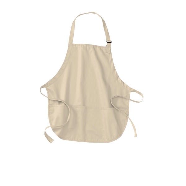 Port Authority Medium-Length Apron with Pouch Pockets. - Port Authority Medium-Length Apron with Pouch Pockets. - Image 20 of 35