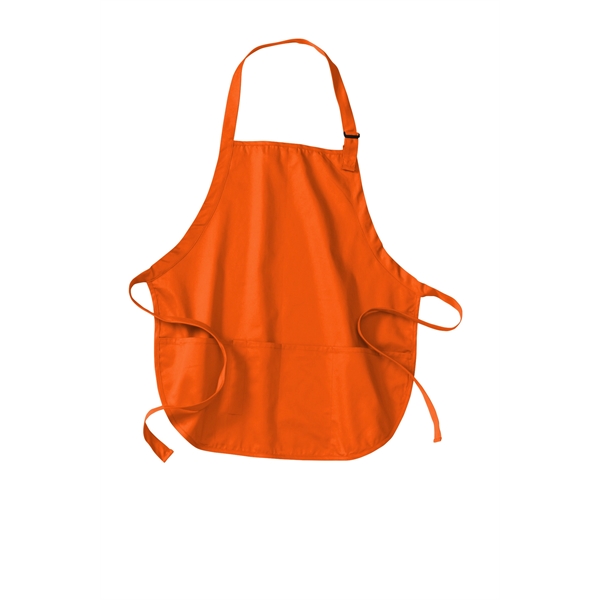 Port Authority Medium-Length Apron with Pouch Pockets. - Port Authority Medium-Length Apron with Pouch Pockets. - Image 22 of 35