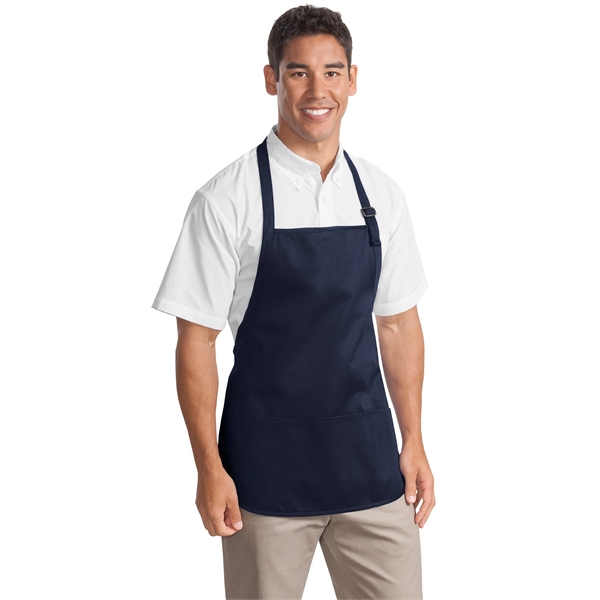 Port Authority Medium-Length Apron with Pouch Pockets. - Port Authority Medium-Length Apron with Pouch Pockets. - Image 10 of 35