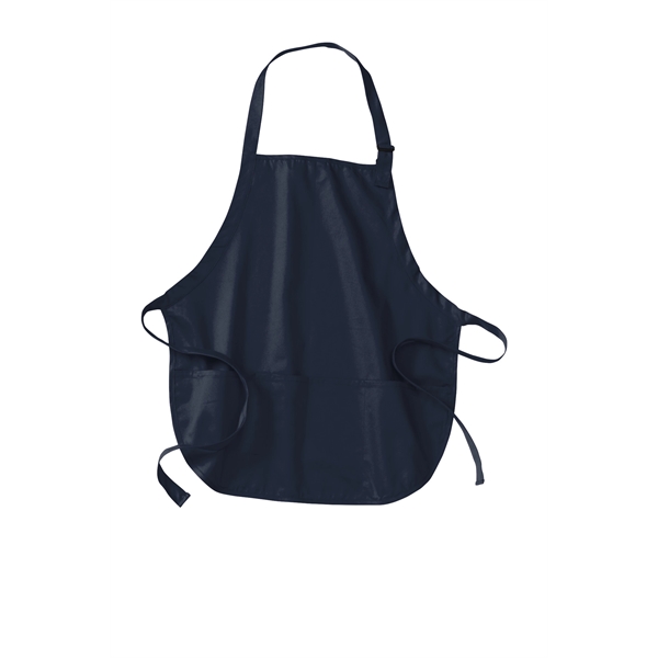 Port Authority Medium-Length Apron with Pouch Pockets. - Port Authority Medium-Length Apron with Pouch Pockets. - Image 24 of 35
