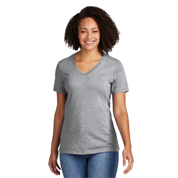 Allmade Women's Recycled Blend V-Neck Tee - Allmade Women's Recycled Blend V-Neck Tee - Image 22 of 25