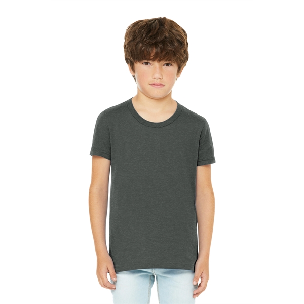 BELLA+CANVAS Youth Heather CVC Tee - BELLA+CANVAS Youth Heather CVC Tee - Image 15 of 88