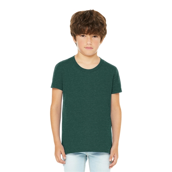 BELLA+CANVAS Youth Heather CVC Tee - BELLA+CANVAS Youth Heather CVC Tee - Image 20 of 88