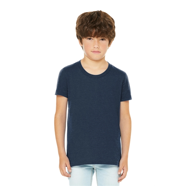 BELLA+CANVAS Youth Heather CVC Tee - BELLA+CANVAS Youth Heather CVC Tee - Image 25 of 88