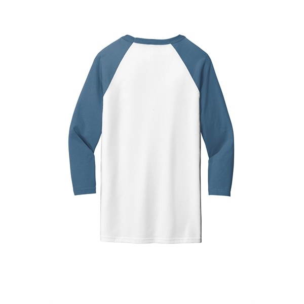 BELLA+CANVAS Unisex 3/4-Sleeve Baseball Tee. - BELLA+CANVAS Unisex 3/4-Sleeve Baseball Tee. - Image 90 of 97