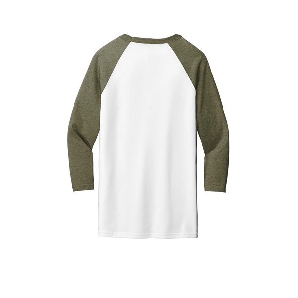 BELLA+CANVAS Unisex 3/4-Sleeve Baseball Tee. - BELLA+CANVAS Unisex 3/4-Sleeve Baseball Tee. - Image 91 of 97