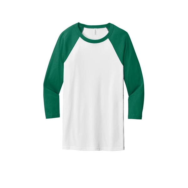 BELLA+CANVAS Unisex 3/4-Sleeve Baseball Tee. - BELLA+CANVAS Unisex 3/4-Sleeve Baseball Tee. - Image 37 of 97