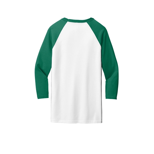 BELLA+CANVAS Unisex 3/4-Sleeve Baseball Tee. - BELLA+CANVAS Unisex 3/4-Sleeve Baseball Tee. - Image 93 of 97