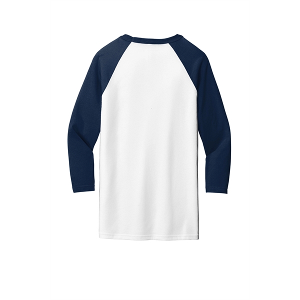 BELLA+CANVAS Unisex 3/4-Sleeve Baseball Tee. - BELLA+CANVAS Unisex 3/4-Sleeve Baseball Tee. - Image 95 of 97