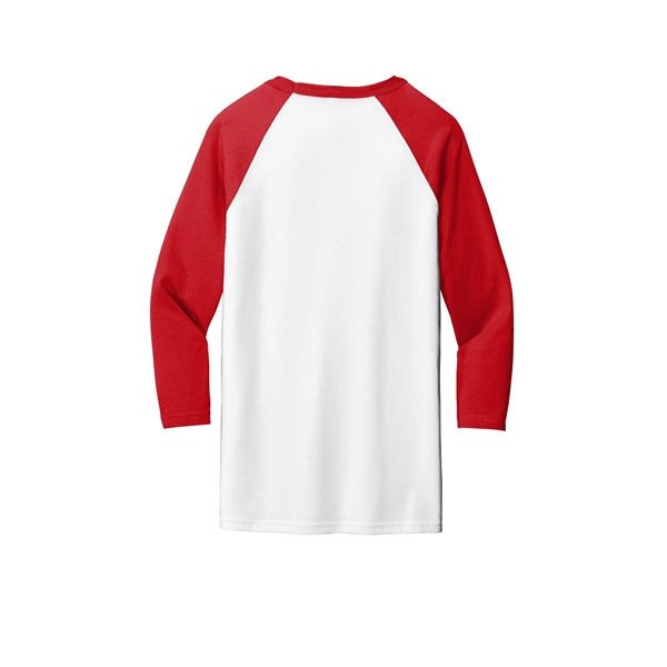 BELLA+CANVAS Unisex 3/4-Sleeve Baseball Tee. - BELLA+CANVAS Unisex 3/4-Sleeve Baseball Tee. - Image 96 of 97