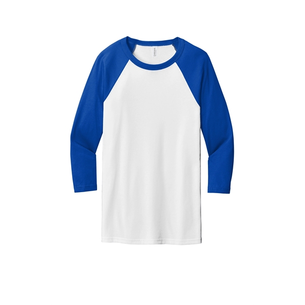 BELLA+CANVAS Unisex 3/4-Sleeve Baseball Tee. - BELLA+CANVAS Unisex 3/4-Sleeve Baseball Tee. - Image 45 of 97