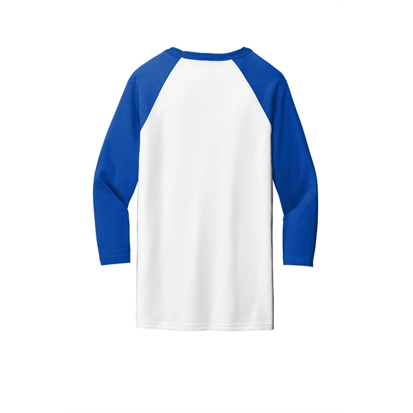 BELLA+CANVAS Unisex 3/4-Sleeve Baseball Tee. - BELLA+CANVAS Unisex 3/4-Sleeve Baseball Tee. - Image 97 of 97