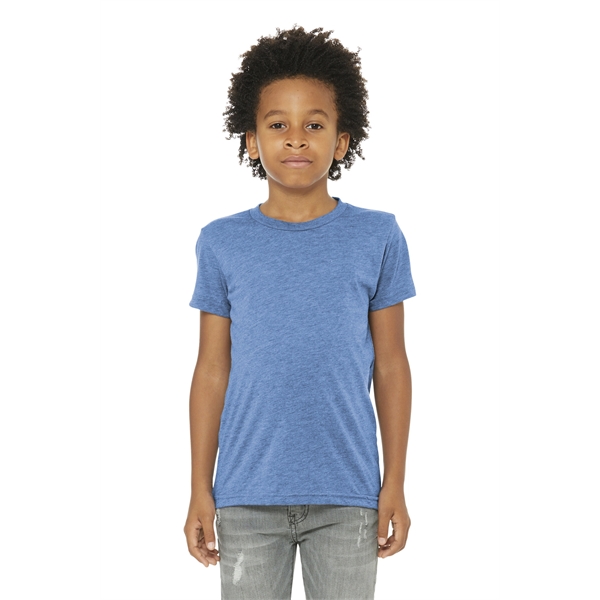 BELLA+CANVAS Youth Triblend Short Sleeve Tee. - BELLA+CANVAS Youth Triblend Short Sleeve Tee. - Image 25 of 56