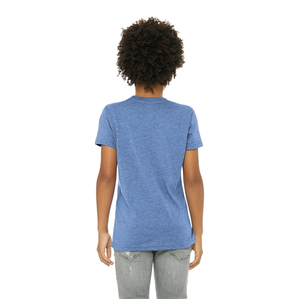 BELLA+CANVAS Youth Triblend Short Sleeve Tee. - BELLA+CANVAS Youth Triblend Short Sleeve Tee. - Image 27 of 56