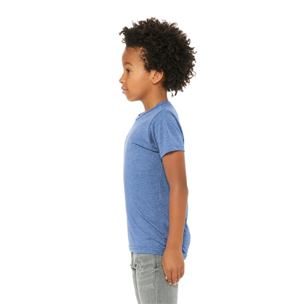 BELLA+CANVAS Youth Triblend Short Sleeve Tee. - BELLA+CANVAS Youth Triblend Short Sleeve Tee. - Image 29 of 56