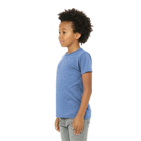 BELLA+CANVAS Youth Triblend Short Sleeve Tee. - BELLA+CANVAS Youth Triblend Short Sleeve Tee. - Image 31 of 56