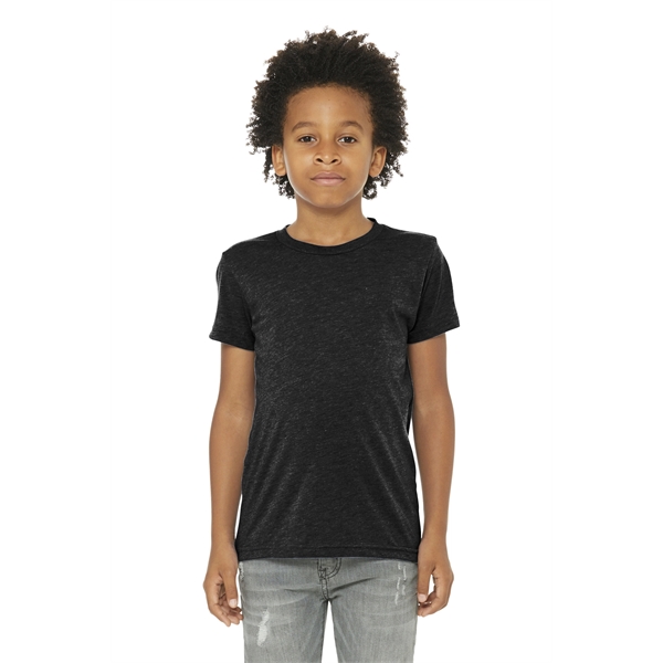 BELLA+CANVAS Youth Triblend Short Sleeve Tee. - BELLA+CANVAS Youth Triblend Short Sleeve Tee. - Image 33 of 56