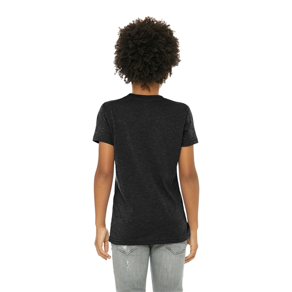 BELLA+CANVAS Youth Triblend Short Sleeve Tee. - BELLA+CANVAS Youth Triblend Short Sleeve Tee. - Image 35 of 56