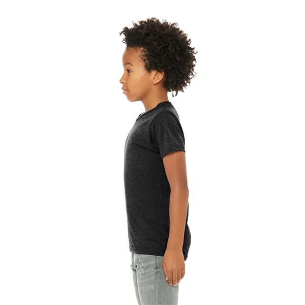 BELLA+CANVAS Youth Triblend Short Sleeve Tee. - BELLA+CANVAS Youth Triblend Short Sleeve Tee. - Image 37 of 56