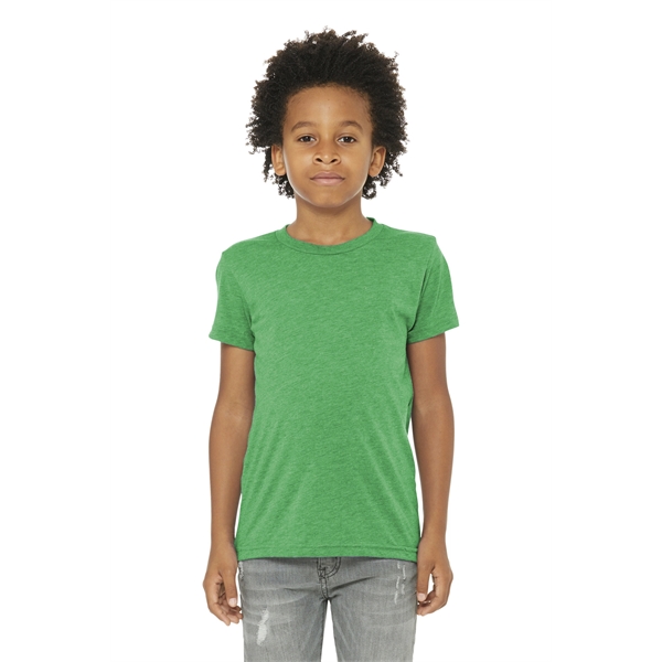 BELLA+CANVAS Youth Triblend Short Sleeve Tee. - BELLA+CANVAS Youth Triblend Short Sleeve Tee. - Image 38 of 56
