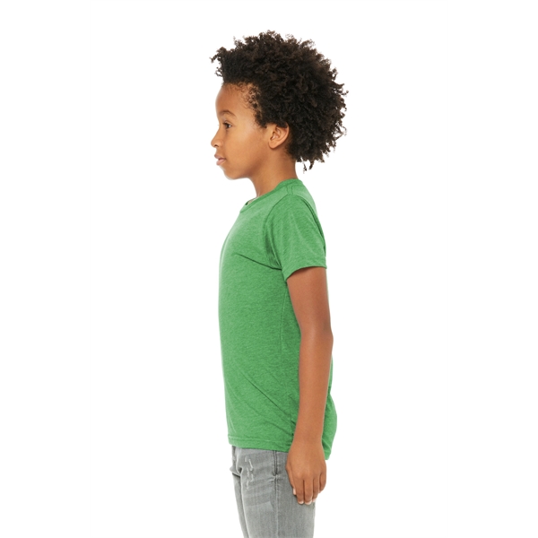 BELLA+CANVAS Youth Triblend Short Sleeve Tee. - BELLA+CANVAS Youth Triblend Short Sleeve Tee. - Image 40 of 56